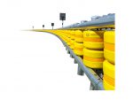 Traffic Safety Roller Drum Guardrail