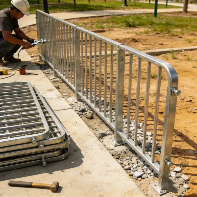 Roller barrier construction in Saudi Arabia